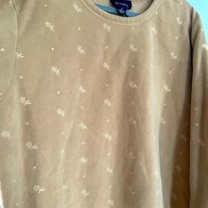 Fleece Long Sleeve Sweater